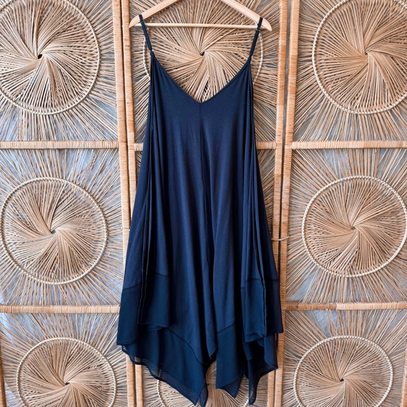 Tommy Bahama Cotton Modal Scarf Black Sleeveless Dress SZ L/XL NWT - Picture 7 of 8